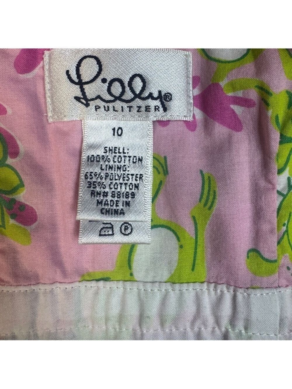 Lilly Pulitzer Women's Mommy & Me Monkey Print Sleeveless Cotton Dress Size 10 - Picture 15 of 16